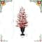 3ft. Pre-Lit Berry & Pinecone Artificial Urn Christmas Porch Tree, Warm White LED Lights